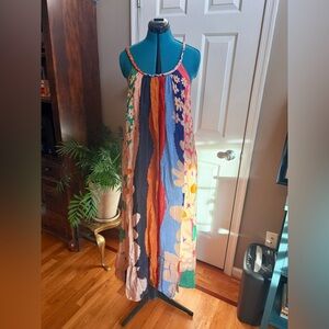 Farm Rio super fun daisy maxi dress sz L